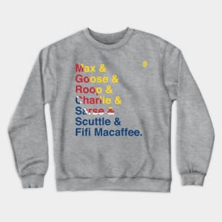 Main Force Patrol Roster (Colorized) Crewneck Sweatshirt